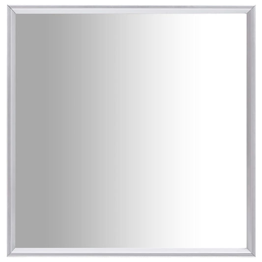 Spiegel 40x40 cm zilverkleurig Spiegels | Creëer jouw Trendy Thuis | Gratis bezorgd & Retour | Trendy.nl