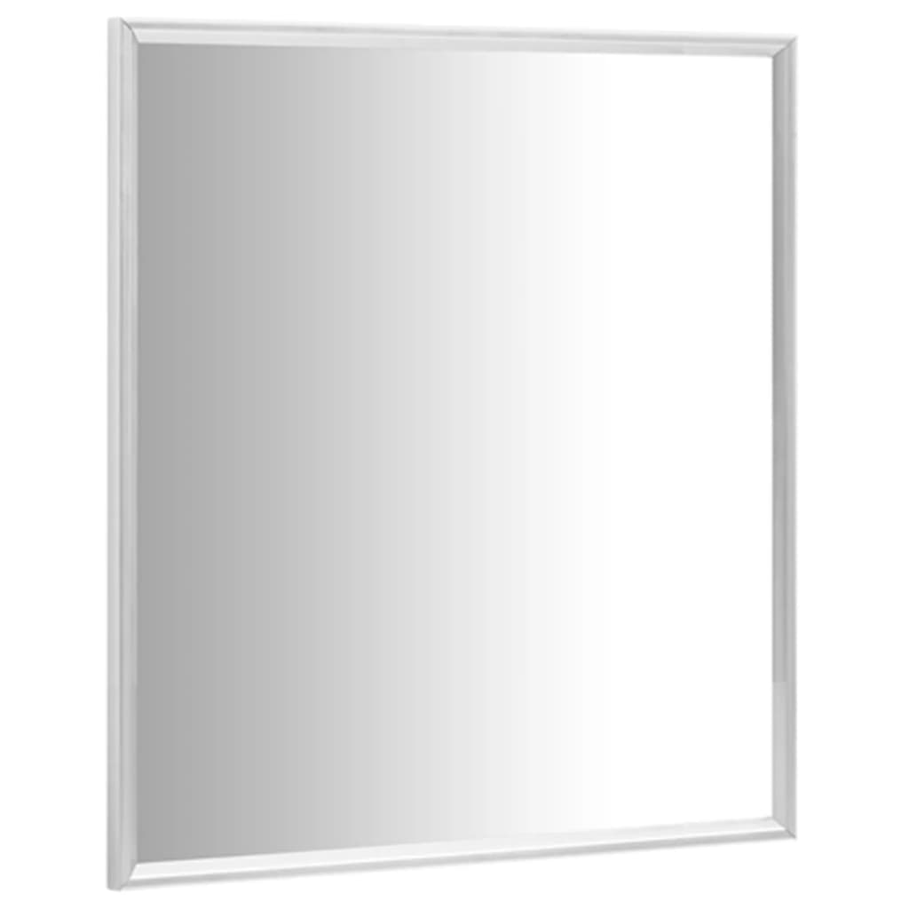 Spiegel 50x50 cm zilverkleurig Spiegels | Creëer jouw Trendy Thuis | Gratis bezorgd & Retour | Trendy.nl