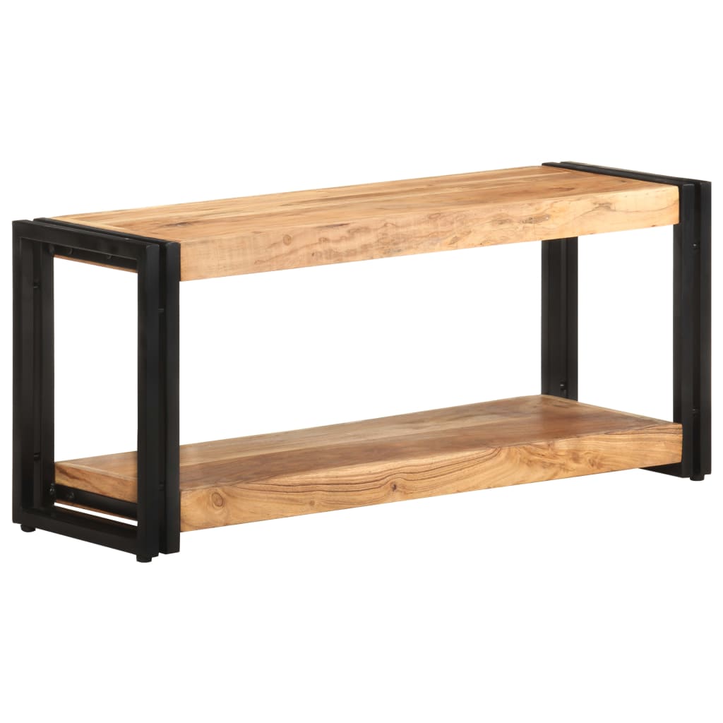 Tv-meubel 90x30x40 cm massief acaciahout Tv-meubels | Creëer jouw Trendy Thuis | Gratis bezorgd & Retour | Trendy.nl