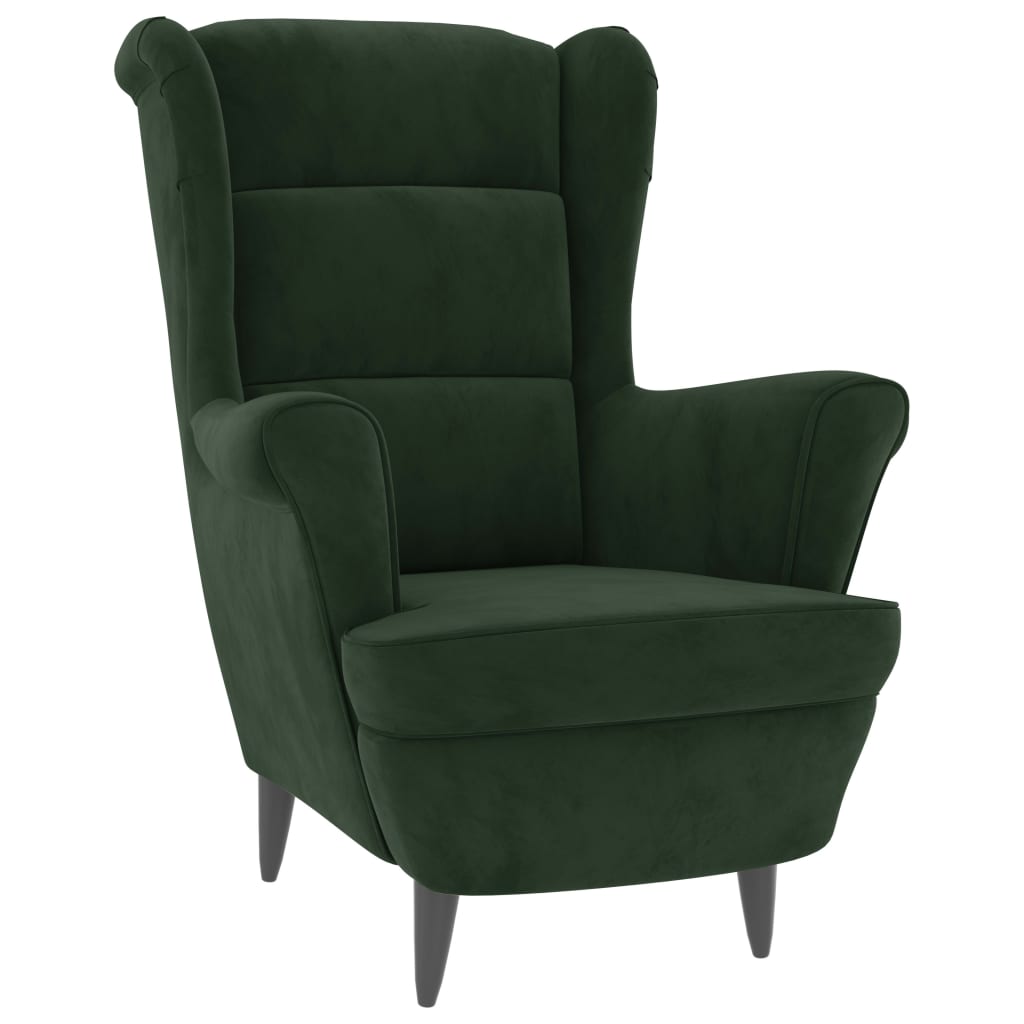 Fauteuil fluweel donkergroen Fauteuils & Relaxfauteuils | Creëer jouw Trendy Thuis | Gratis bezorgd & Retour | Trendy.nl