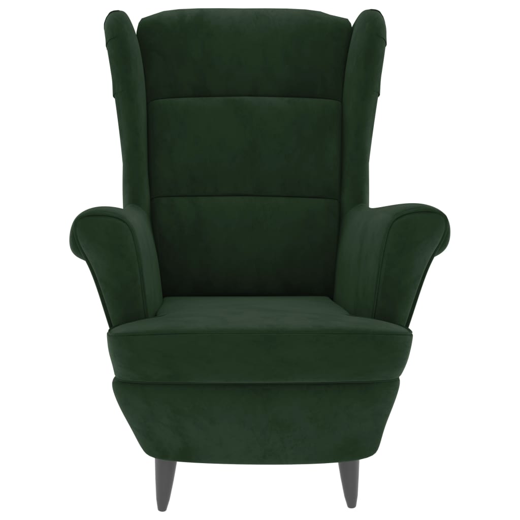 Fauteuil fluweel donkergroen Fauteuils & Relaxfauteuils | Creëer jouw Trendy Thuis | Gratis bezorgd & Retour | Trendy.nl