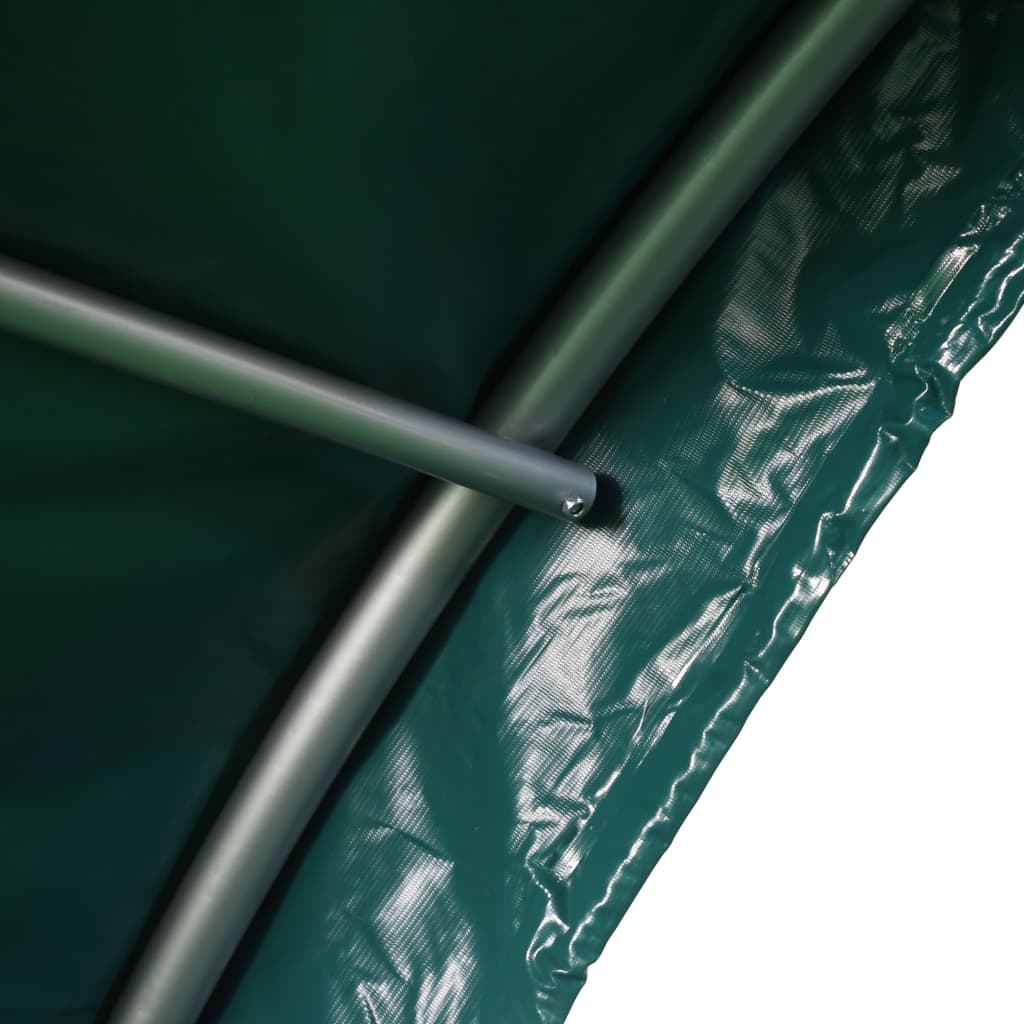 Veetent 3,7x3,7 m PVC groen