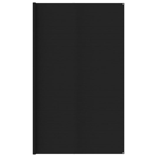 Tenttapijt 400x800 cm HDPE zwart