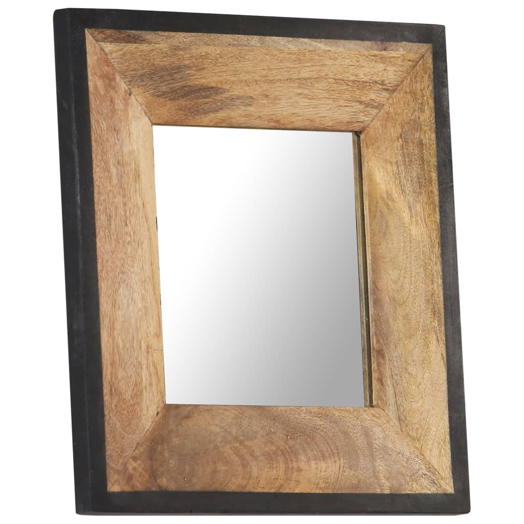 Spiegel 50x50 cm massief mangohout Spiegels | Creëer jouw Trendy Thuis | Gratis bezorgd & Retour | Trendy.nl