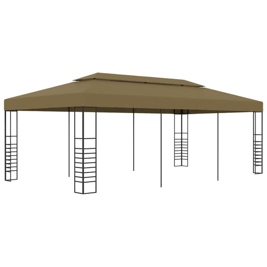 Prieel 180 g/m² 6x3x2,7 m taupe Partytenten & prieëlen | Creëer jouw Trendy Thuis | Gratis bezorgd & Retour | Trendy.nl