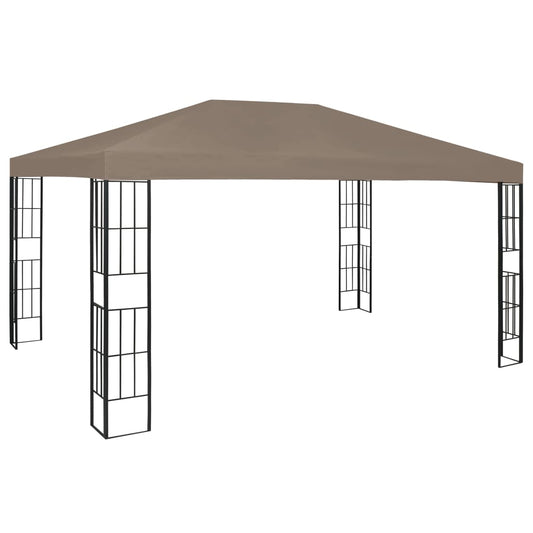 Prieel 4x3 m taupe Partytenten & prieëlen | Creëer jouw Trendy Thuis | Gratis bezorgd & Retour | Trendy.nl