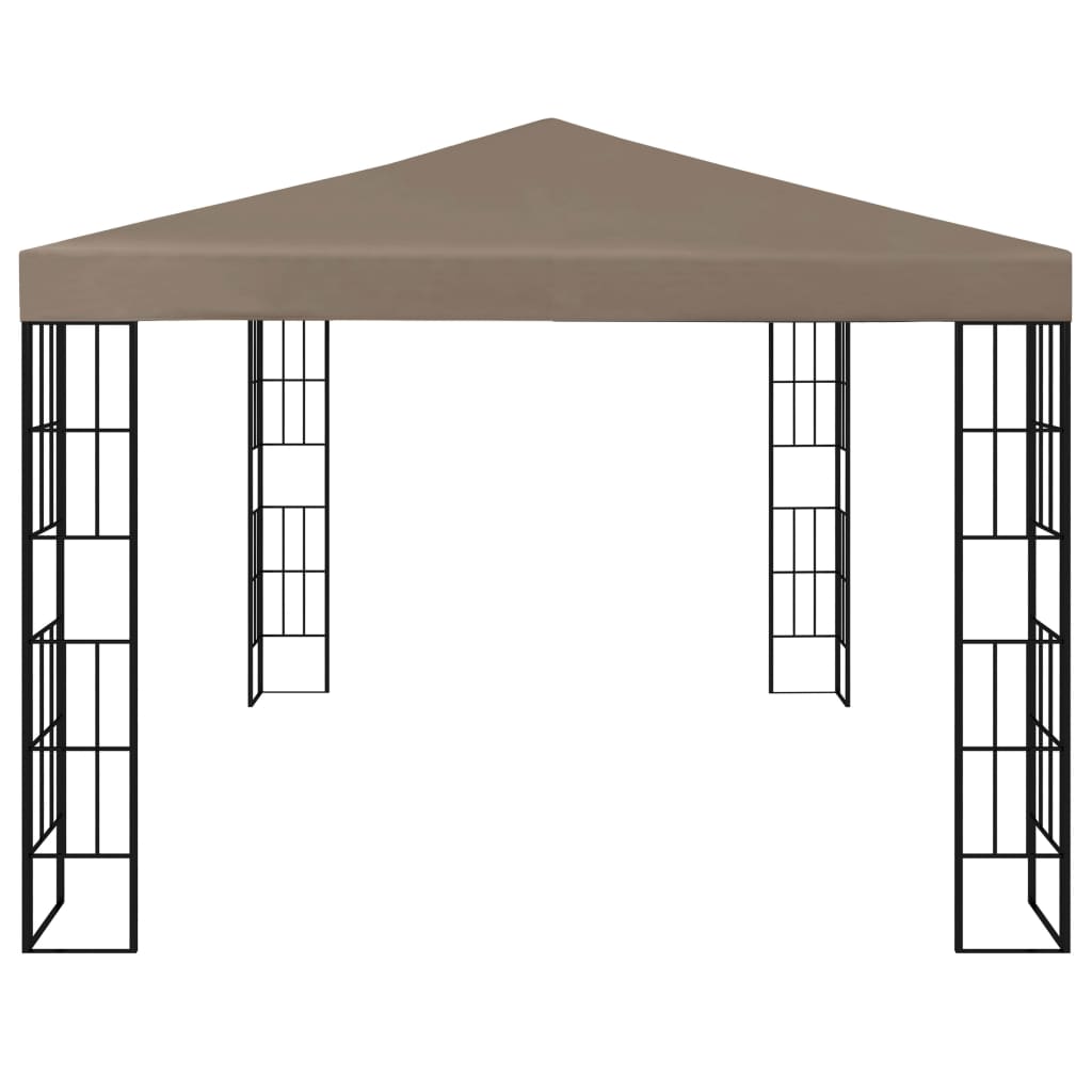 Prieel 4x3 m taupe Partytenten & prieëlen | Creëer jouw Trendy Thuis | Gratis bezorgd & Retour | Trendy.nl