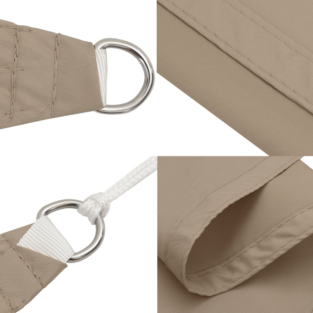 Zonnescherm vierkant 2,5x2,5 m oxford stof taupe Parasols en zonneschermen | Creëer jouw Trendy Thuis | Gratis bezorgd & Retour | Trendy.nl