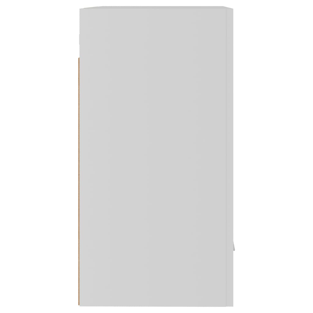 Hangkast 50x31x60 cm bewerkt hout wit Keukenkasten | Creëer jouw Trendy Thuis | Gratis bezorgd & Retour | Trendy.nl