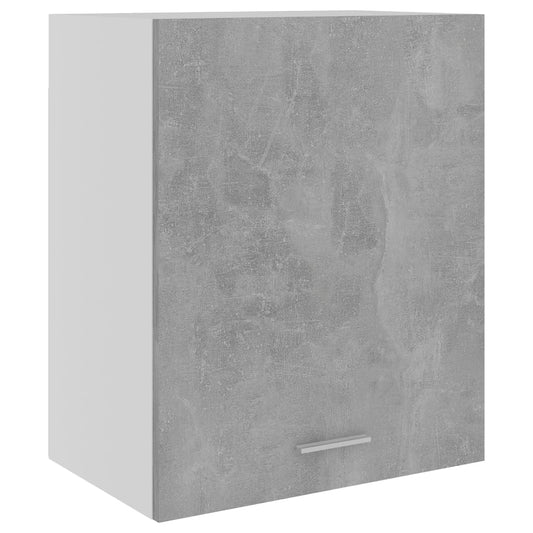 Hangkast 50x31x60 cm bewerkt hout betongrijs Keukenkasten | Creëer jouw Trendy Thuis | Gratis bezorgd & Retour | Trendy.nl