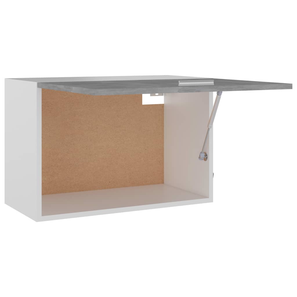 Hangkast 60x31x40 cm bewerkt hout betongrijs Keukenkasten | Creëer jouw Trendy Thuis | Gratis bezorgd & Retour | Trendy.nl