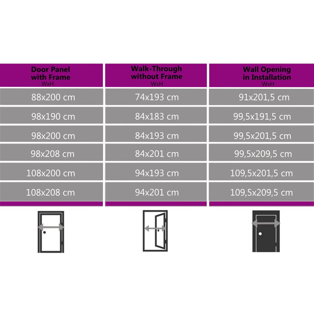 Voordeur 100x200 cm aluminium en PVC wit Voordeuren | Creëer jouw Trendy Thuis | Gratis bezorgd & Retour | Trendy.nl