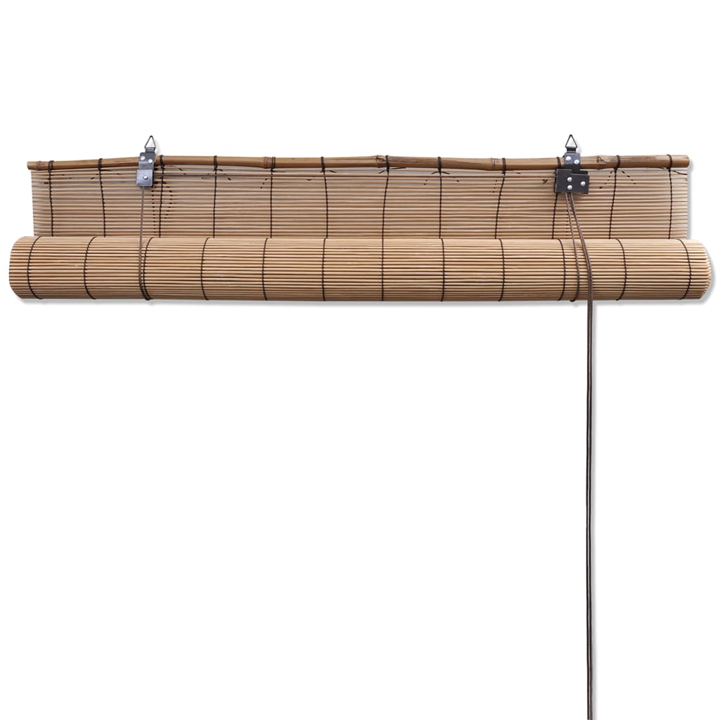 Rolgordijnen 2 st 150x220 cm bamboe bruin Jaloezieën & rolgordijnen | Creëer jouw Trendy Thuis | Gratis bezorgd & Retour | Trendy.nl