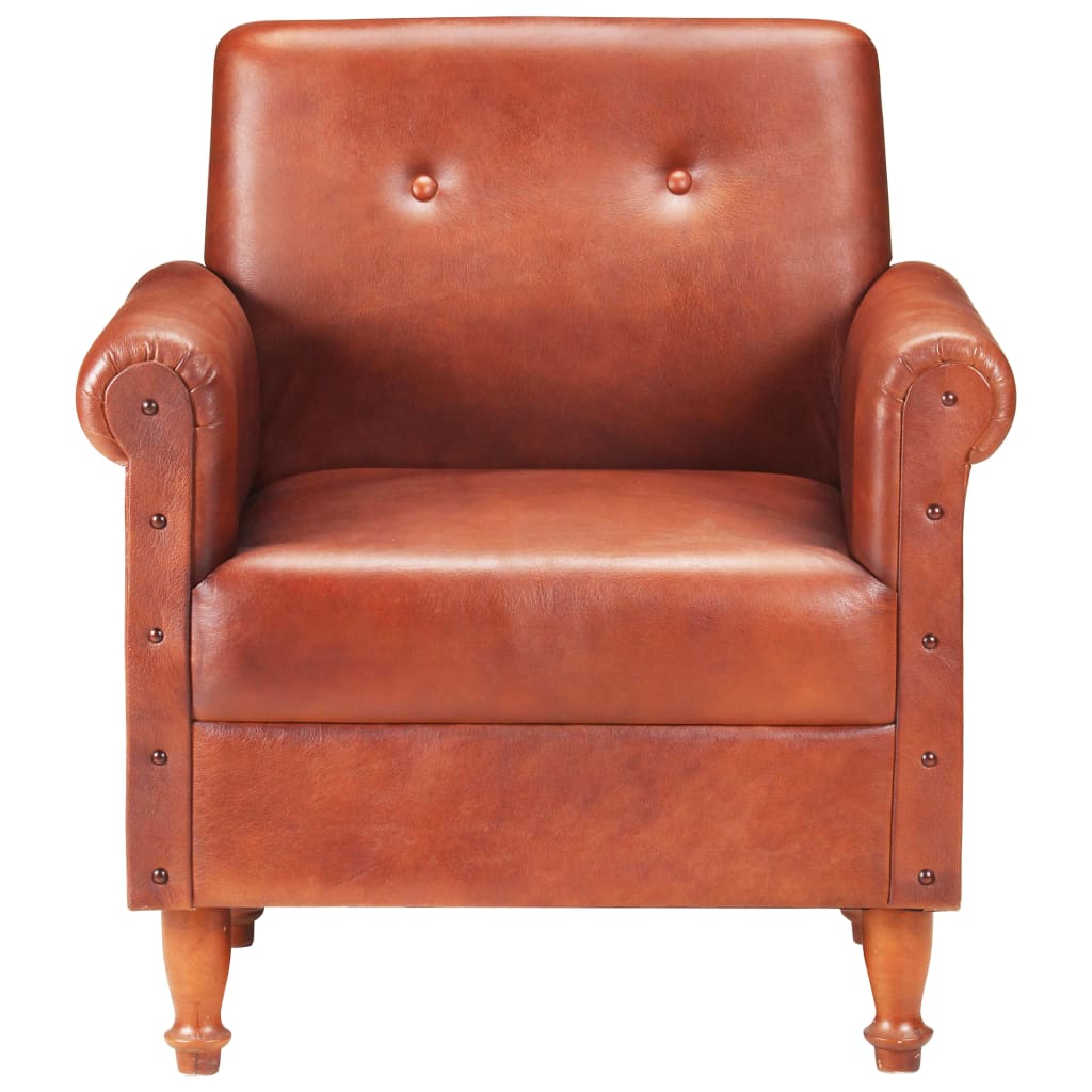 Kuipstoel echt leer bruin Fauteuils & Relaxfauteuils | Creëer jouw Trendy Thuis | Gratis bezorgd & Retour | Trendy.nl