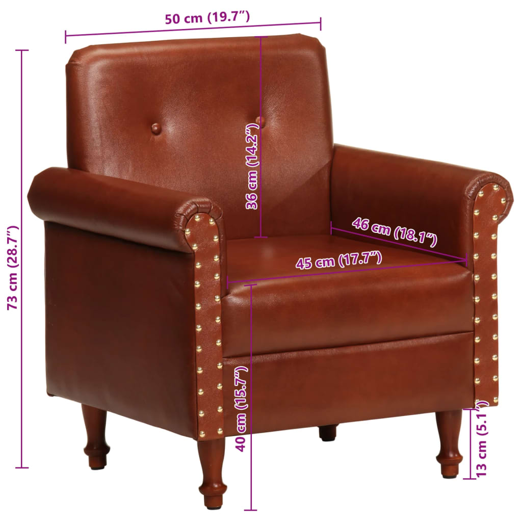 Kuipstoel echt leer bruin Fauteuils & Relaxfauteuils | Creëer jouw Trendy Thuis | Gratis bezorgd & Retour | Trendy.nl