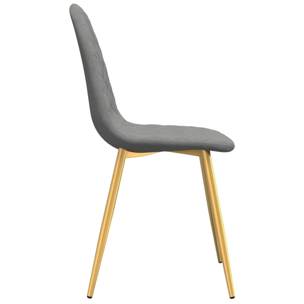 Eetkamerstoelen 2 st fluweel lichtgrijs Eetkamerstoelen | Creëer jouw Trendy Thuis | Gratis bezorgd & Retour | Trendy.nl