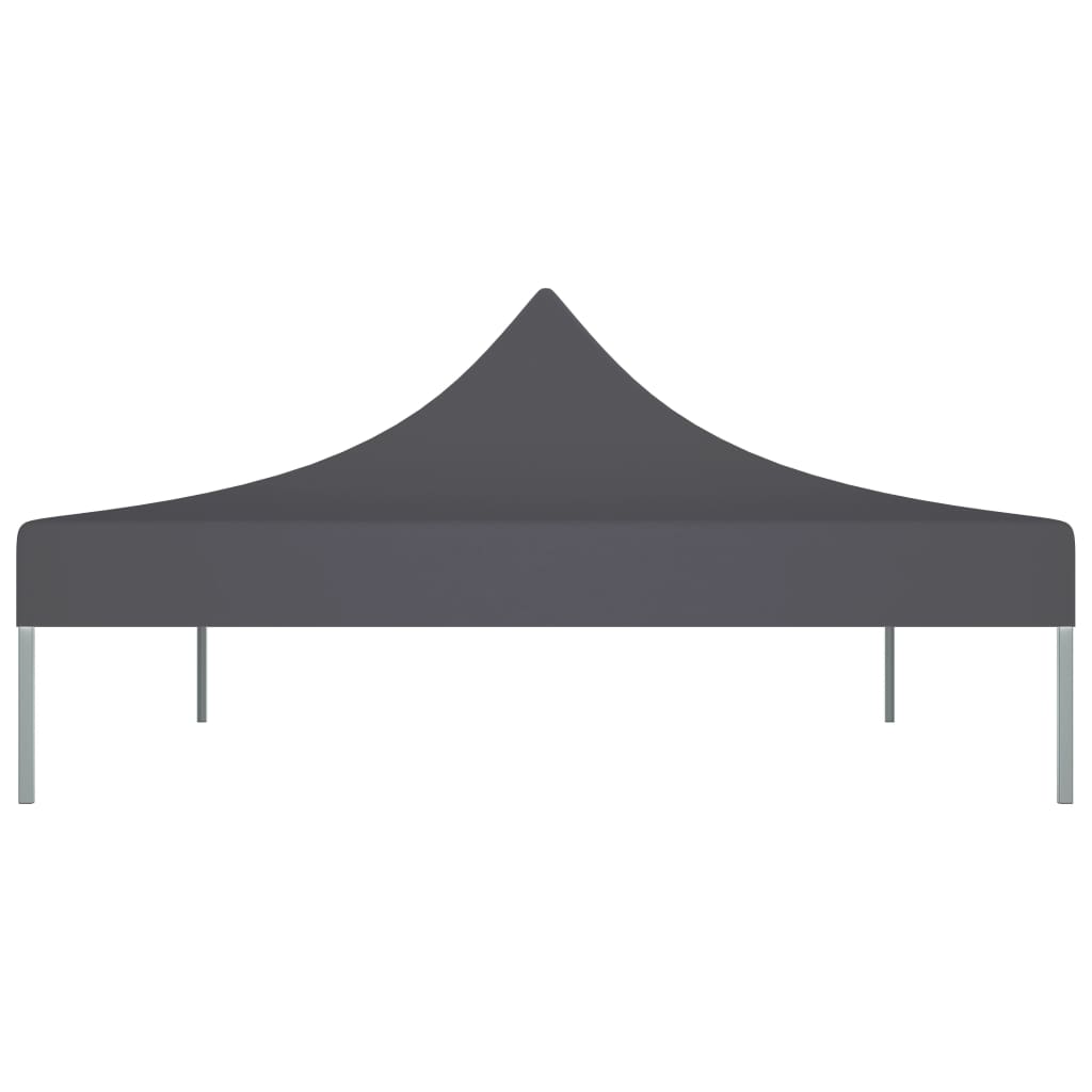 Partytentdak 270 g/m² 4,5x3 m antracietkleurig Doeken voor partytenten & prieeltjes | Creëer jouw Trendy Thuis | Gratis bezorgd & Retour | Trendy.nl