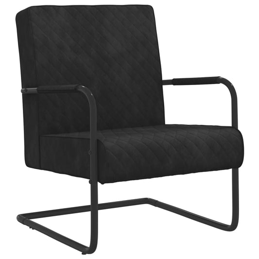 Stoel fluweel zwart Fauteuils & Relaxfauteuils | Creëer jouw Trendy Thuis | Gratis bezorgd & Retour | Trendy.nl