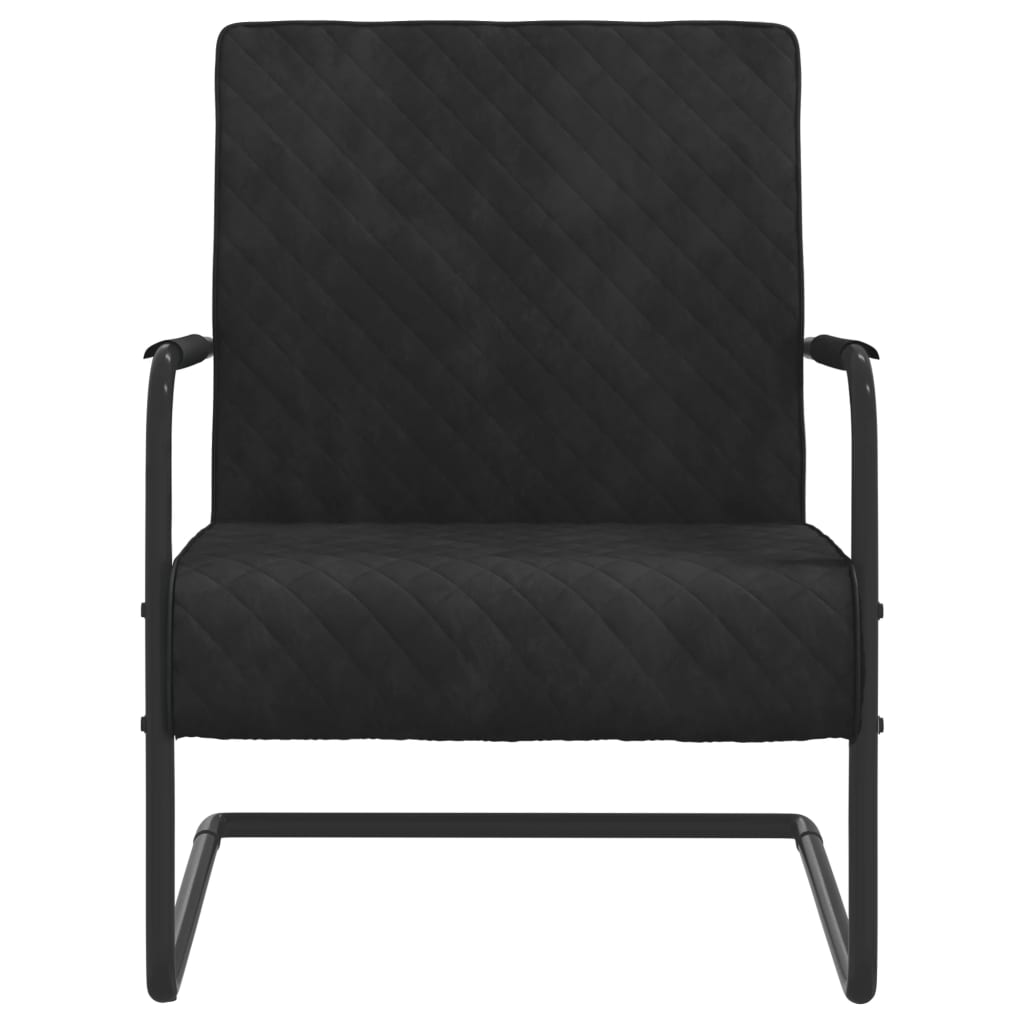 Stoel fluweel zwart Fauteuils & Relaxfauteuils | Creëer jouw Trendy Thuis | Gratis bezorgd & Retour | Trendy.nl