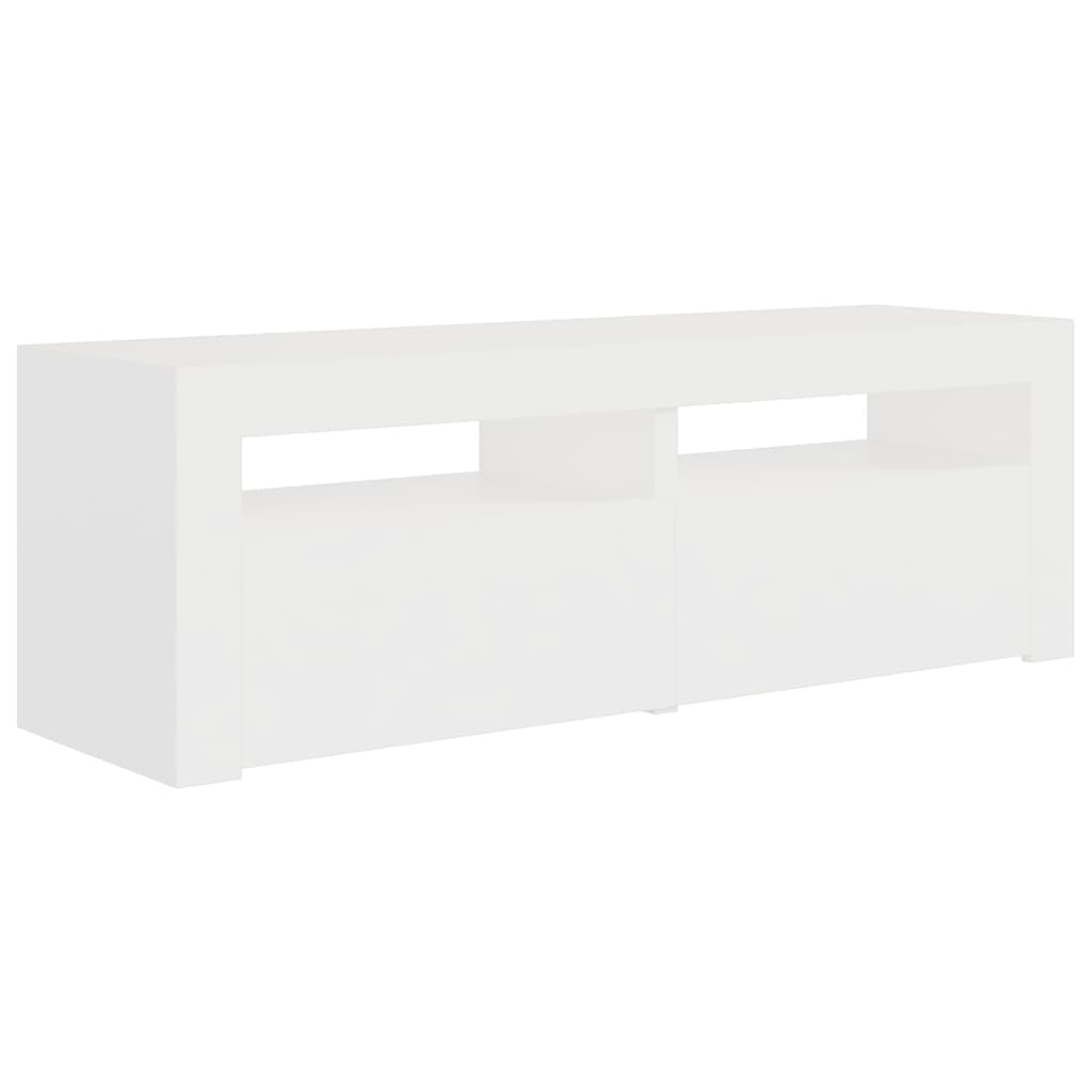 Tv-meubel met LED-verlichting 120x35x40 cm wit Tv-meubels | Creëer jouw Trendy Thuis | Gratis bezorgd & Retour | Trendy.nl