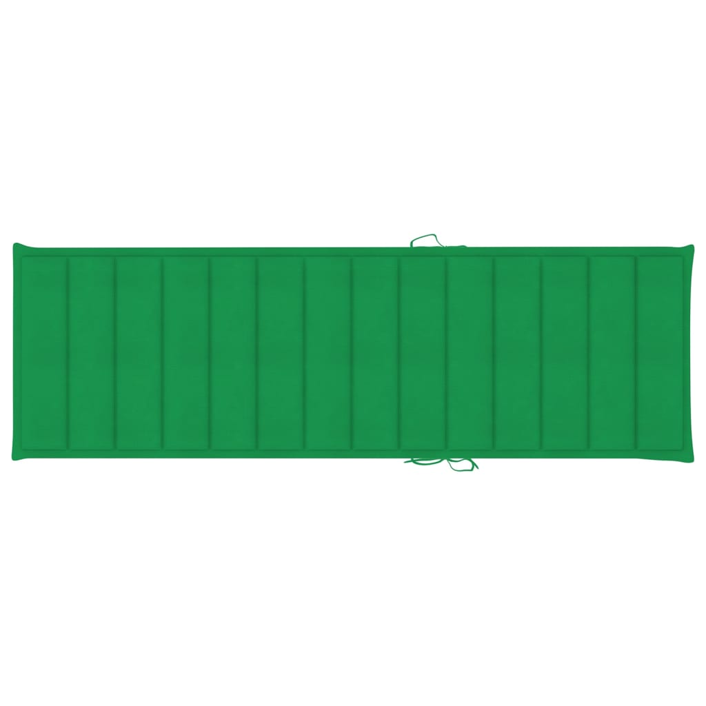 Ligbed tweepersoons met groene kussens geïmpregneerd grenenhout Ligstoelen | Creëer jouw Trendy Thuis | Gratis bezorgd & Retour | Trendy.nl