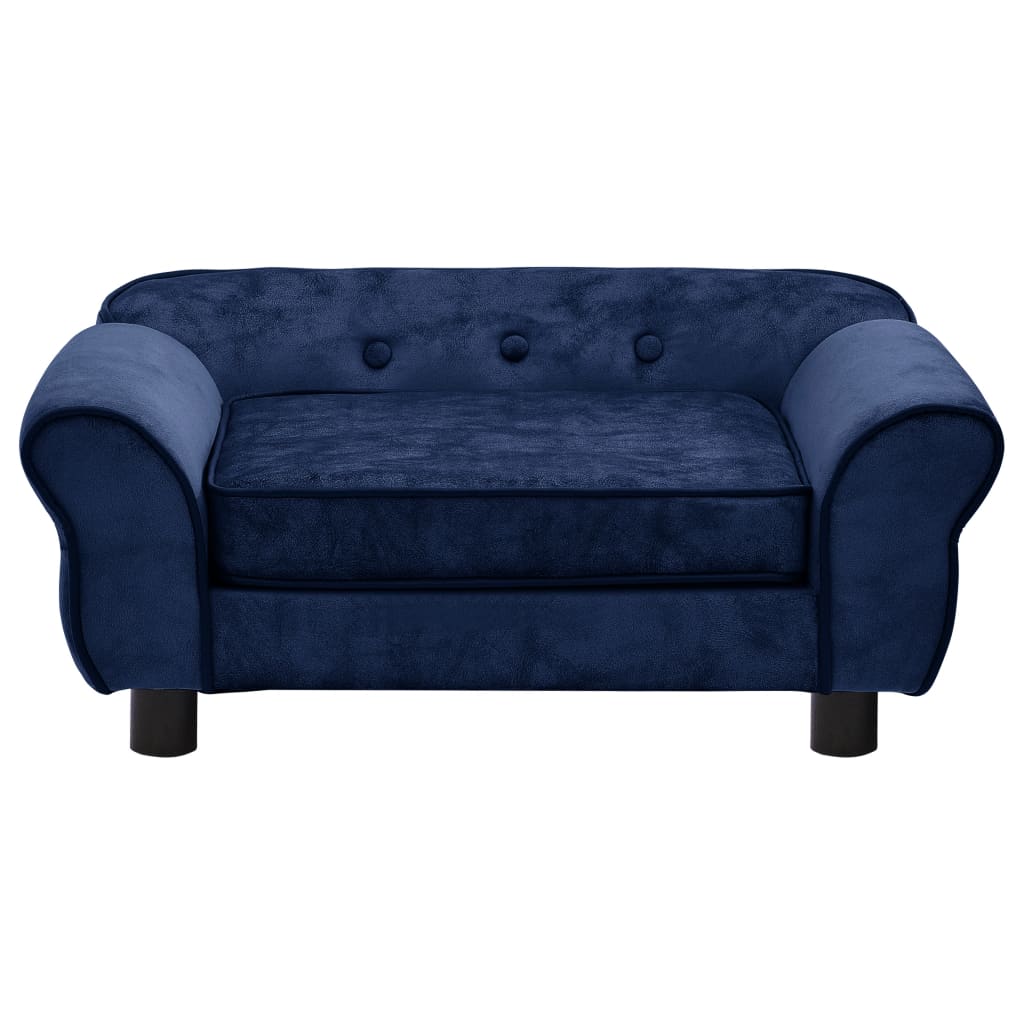 Hondenbank 72x45x30 cm pluche blauw Hondenmanden & -kussens | Creëer jouw Trendy Thuis | Gratis bezorgd & Retour | Trendy.nl