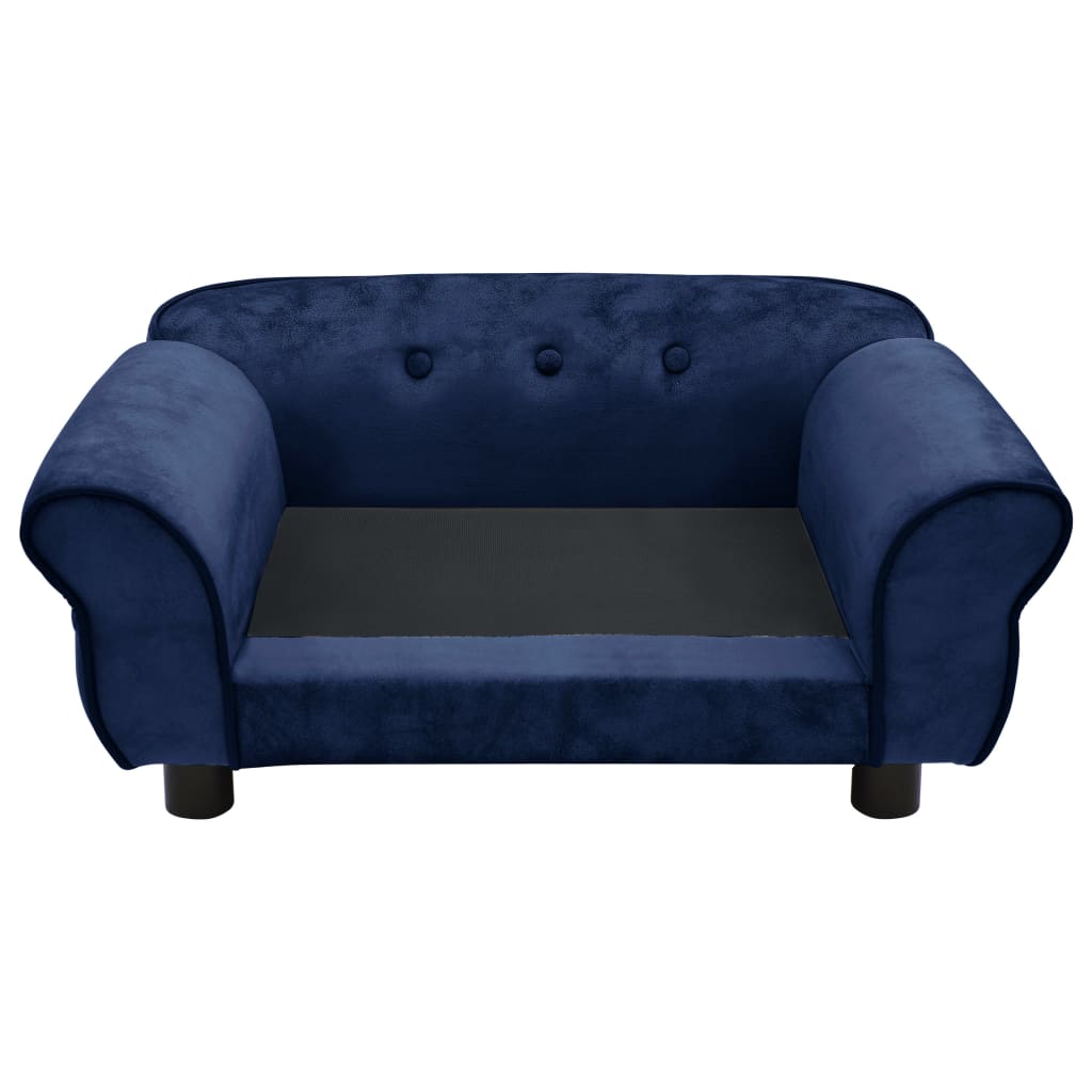 Hondenbank 72x45x30 cm pluche blauw Hondenmanden & -kussens | Creëer jouw Trendy Thuis | Gratis bezorgd & Retour | Trendy.nl