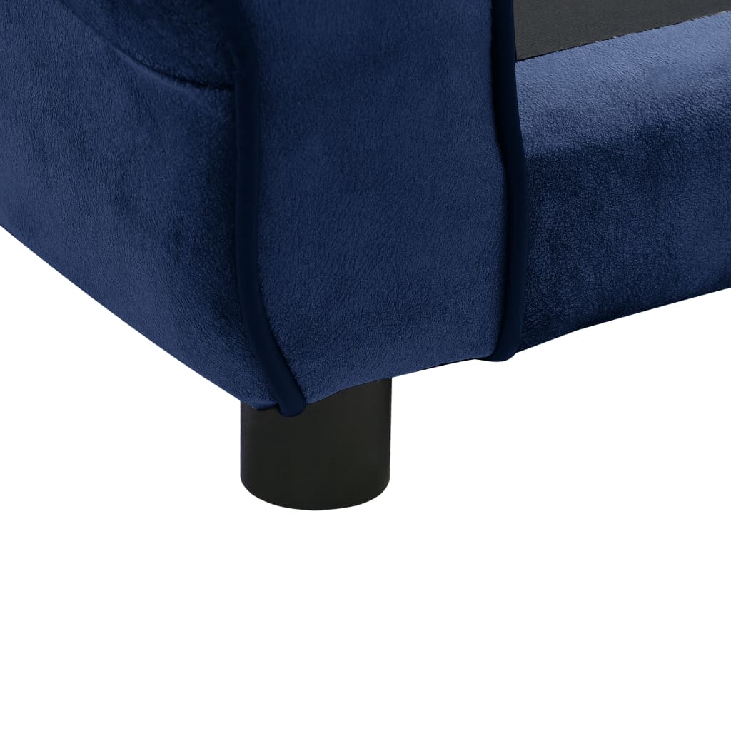 Hondenbank 72x45x30 cm pluche blauw Hondenmanden & -kussens | Creëer jouw Trendy Thuis | Gratis bezorgd & Retour | Trendy.nl