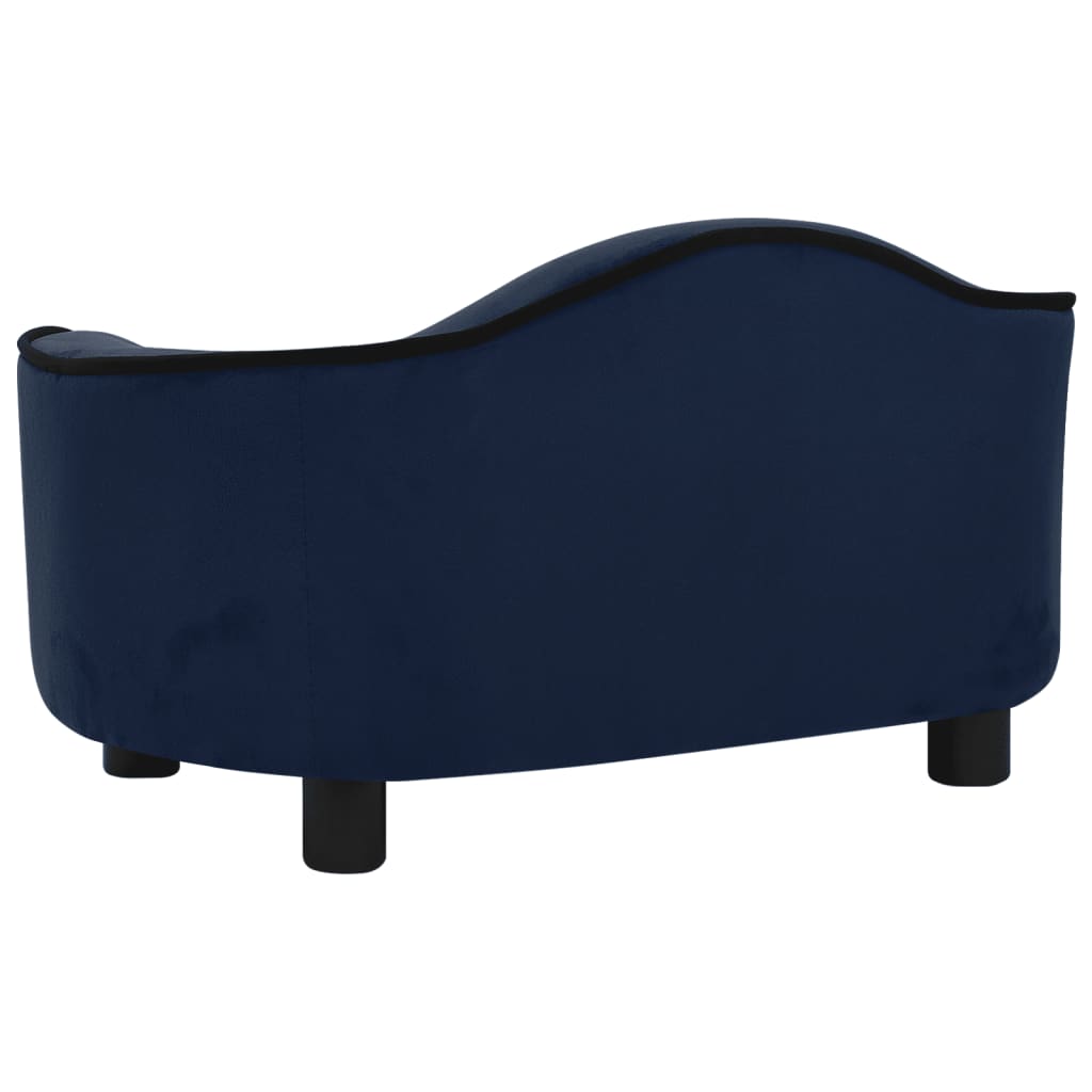 Hondenbank 67x47x36 cm pluche blauw Hondenmanden & -kussens | Creëer jouw Trendy Thuis | Gratis bezorgd & Retour | Trendy.nl