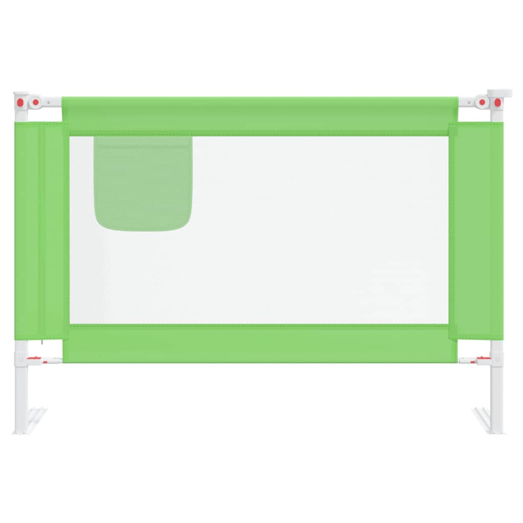 Bedhekje peuter 100x25 cm stof groen Veiligheidsrails voor baby's | Creëer jouw Trendy Thuis | Gratis bezorgd & Retour | Trendy.nl