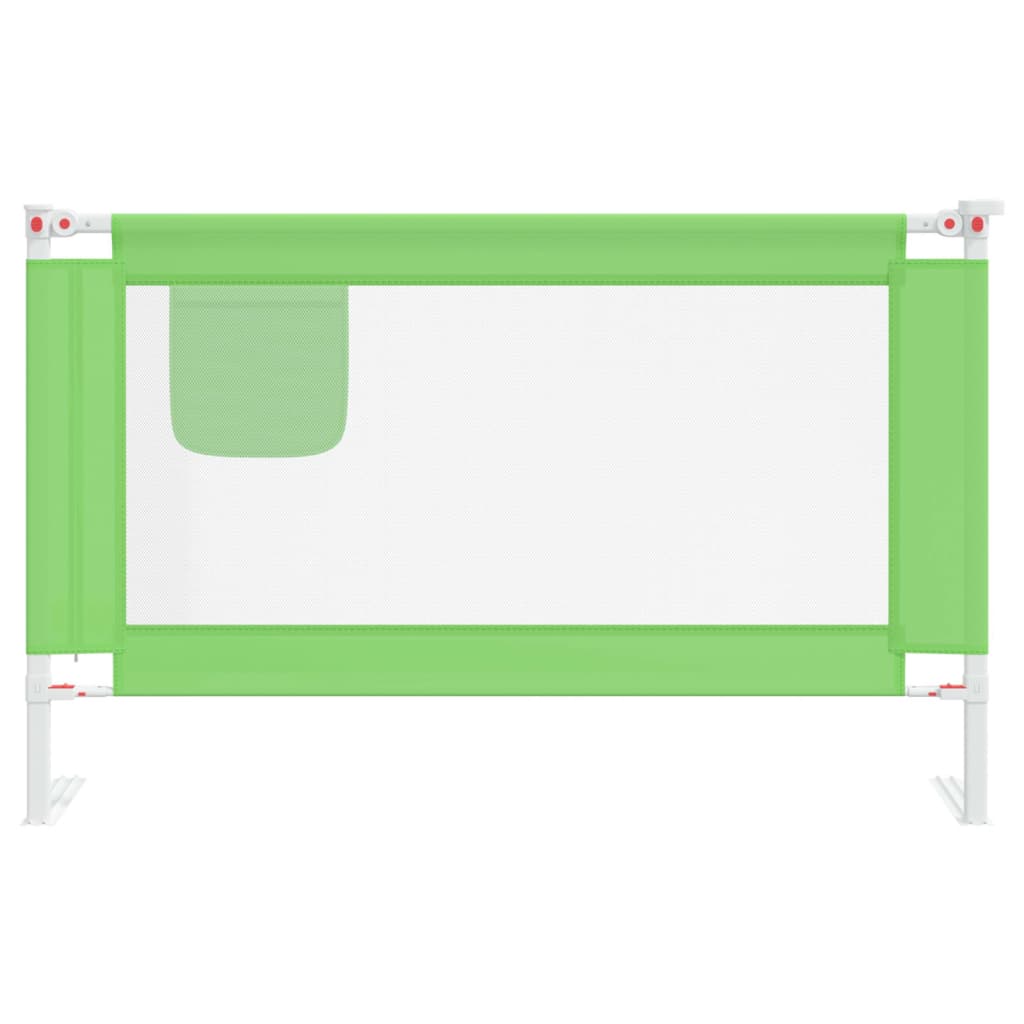 Bedhekje peuter 120x25 cm stof groen Veiligheidsrails voor baby's | Creëer jouw Trendy Thuis | Gratis bezorgd & Retour | Trendy.nl