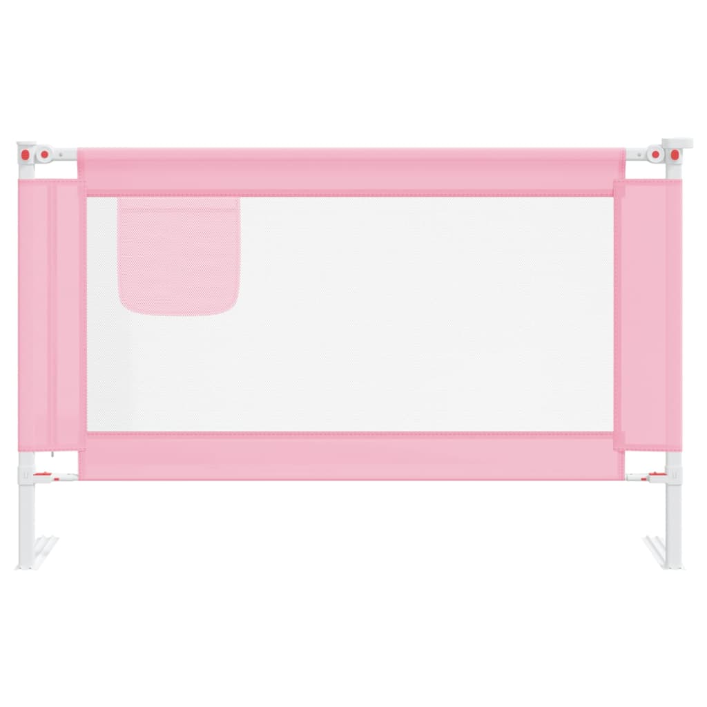 Bedhekje peuter 120x25 cm stof roze Veiligheidsrails voor baby's | Creëer jouw Trendy Thuis | Gratis bezorgd & Retour | Trendy.nl