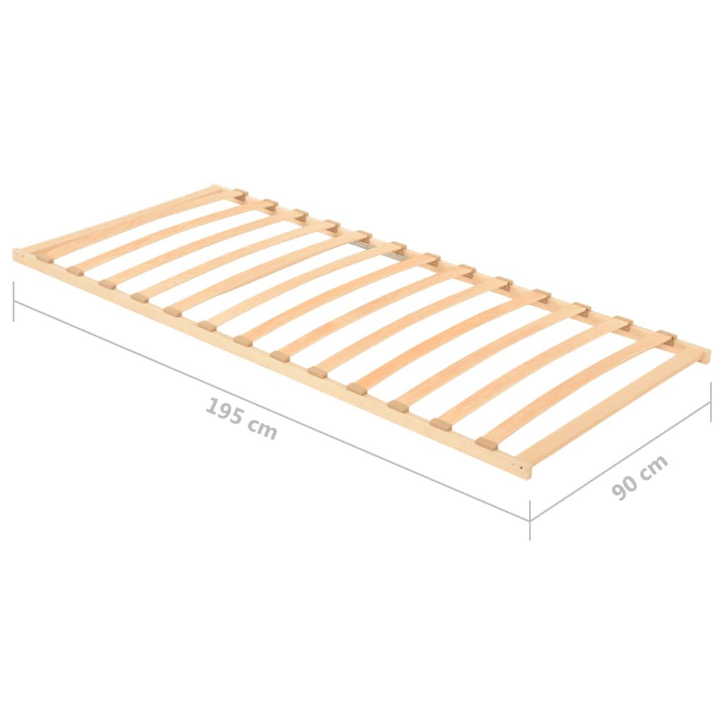 Lattenbodem met 13 latten 90x200 cm Bedden & bedframes | Creëer jouw Trendy Thuis | Gratis bezorgd & Retour | Trendy.nl