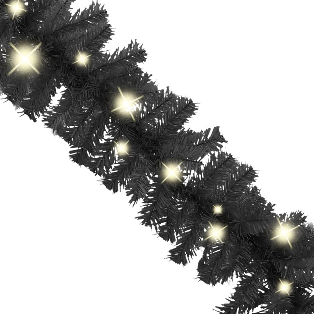 Kerstslinger met LED-lampjes 5 m zwart Kerstverlichting | Creëer jouw Trendy Thuis | Gratis bezorgd & Retour | Trendy.nl