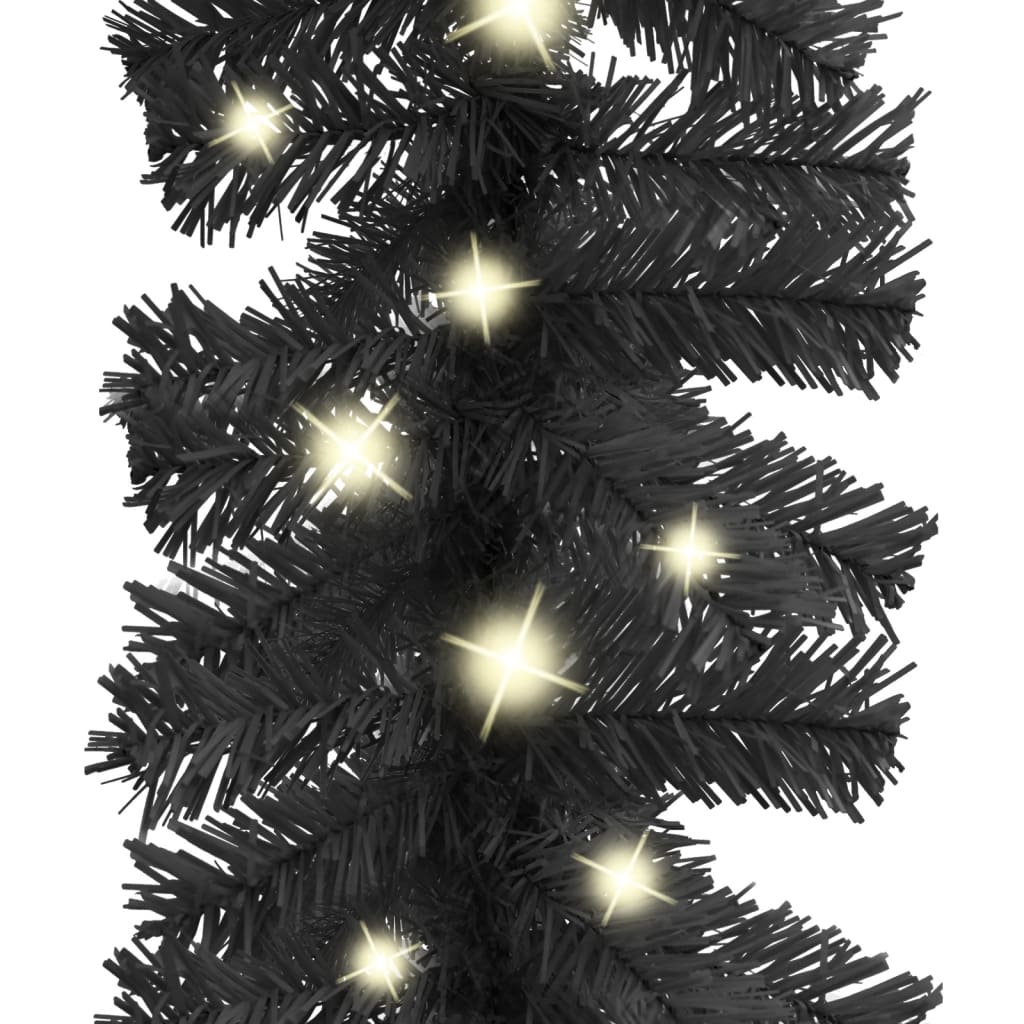 Kerstslinger met LED-lampjes 5 m zwart Kerstverlichting | Creëer jouw Trendy Thuis | Gratis bezorgd & Retour | Trendy.nl