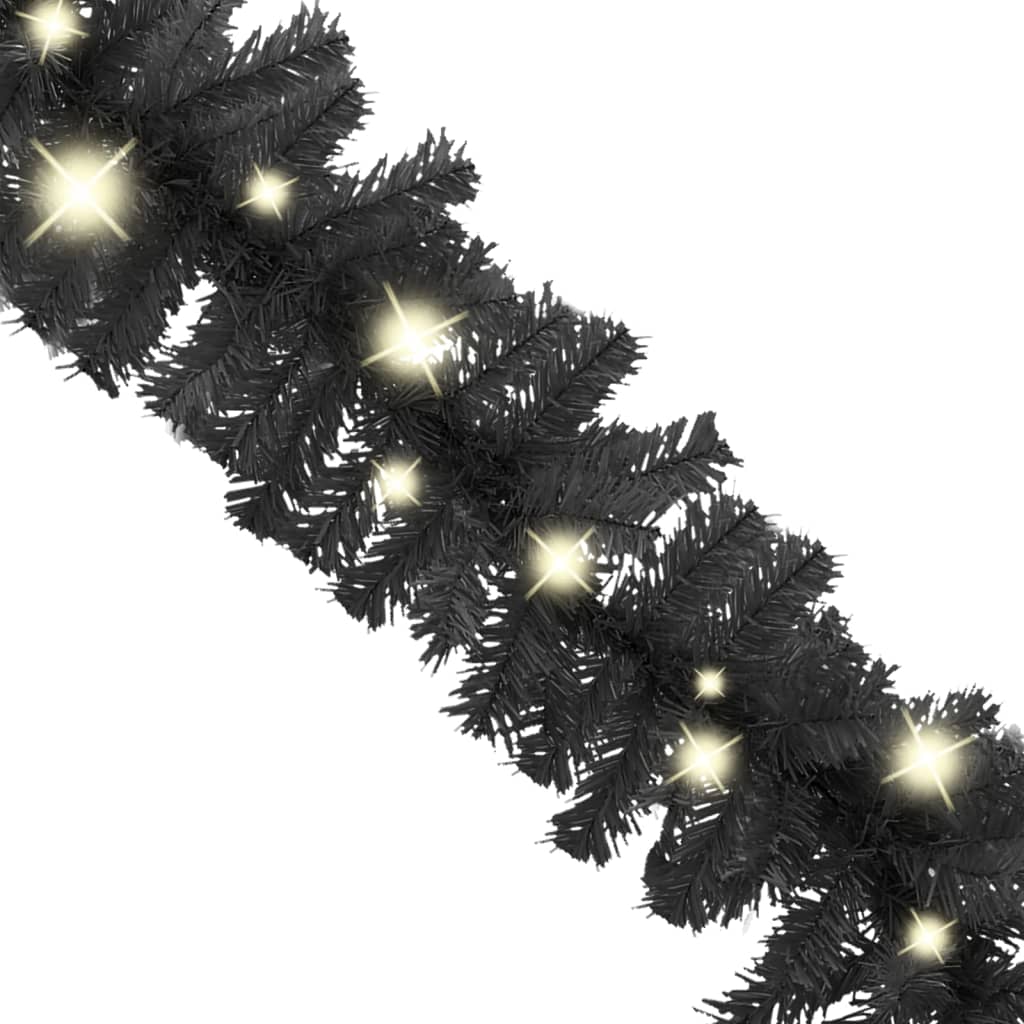 Kerstslinger met LED-lampjes 10 m zwart Kerstverlichting | Creëer jouw Trendy Thuis | Gratis bezorgd & Retour | Trendy.nl