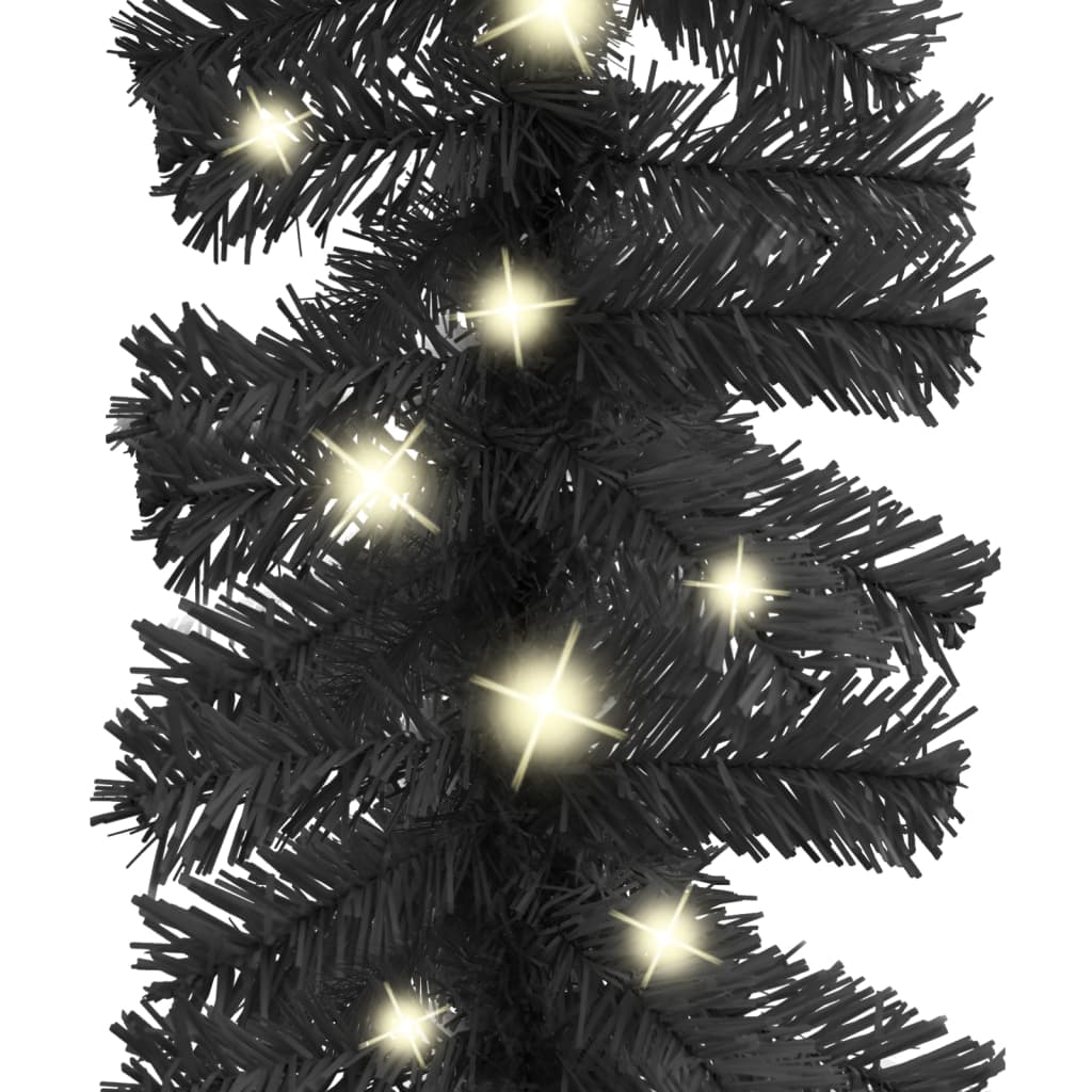 Kerstslinger met LED-lampjes 10 m zwart Kerstverlichting | Creëer jouw Trendy Thuis | Gratis bezorgd & Retour | Trendy.nl