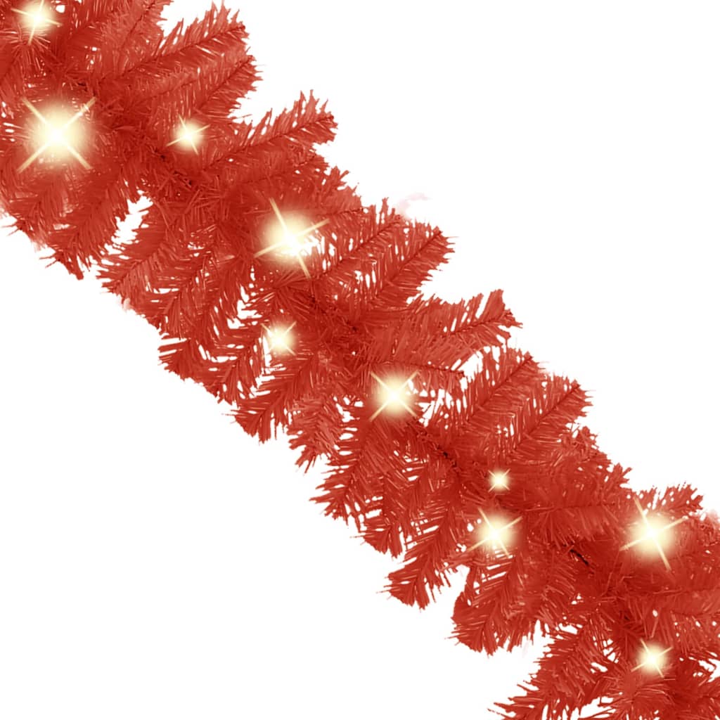 Kerstslinger met LED-lampjes 10 m rood Kerstverlichting | Creëer jouw Trendy Thuis | Gratis bezorgd & Retour | Trendy.nl