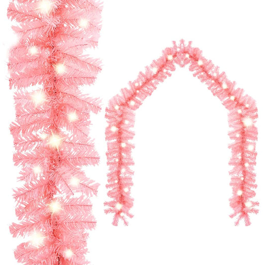 Kerstslinger met LED-lampjes 5 m roze Kerstverlichting | Creëer jouw Trendy Thuis | Gratis bezorgd & Retour | Trendy.nl