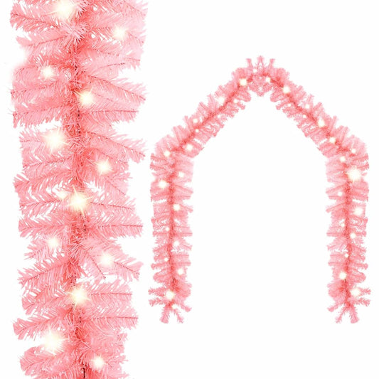 Kerstslinger met LED-lampjes 20 m roze Kerstverlichting | Creëer jouw Trendy Thuis | Gratis bezorgd & Retour | Trendy.nl