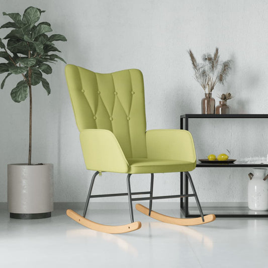 Schommelstoel stof groen Schommelstoelen | Creëer jouw Trendy Thuis | Gratis bezorgd & Retour | Trendy.nl