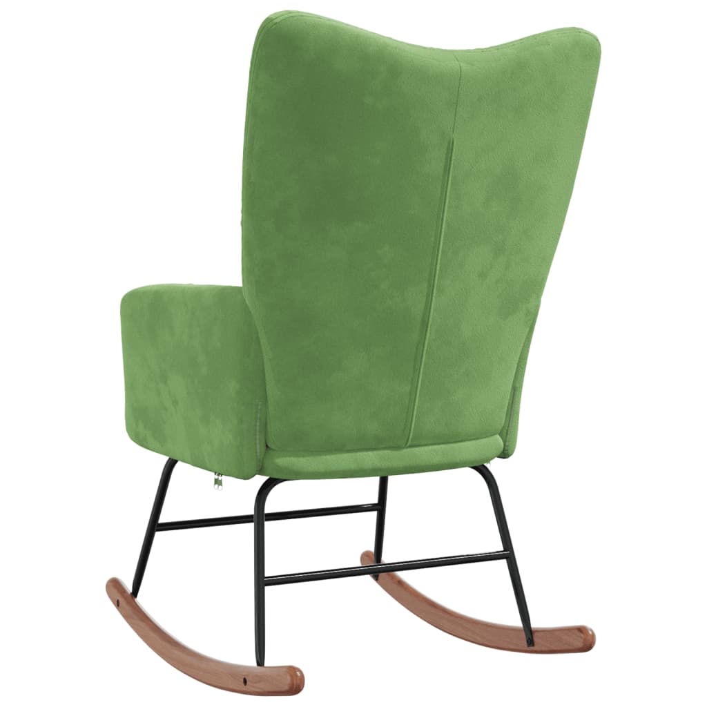 Schommelstoel fluweel lichtgroen Schommelstoelen | Creëer jouw Trendy Thuis | Gratis bezorgd & Retour | Trendy.nl