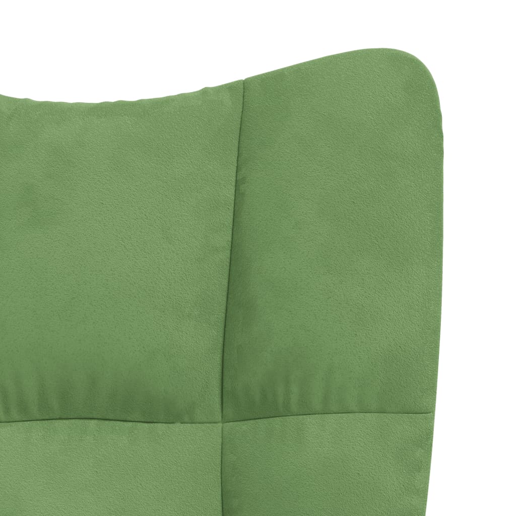 Schommelstoel fluweel lichtgroen Schommelstoelen | Creëer jouw Trendy Thuis | Gratis bezorgd & Retour | Trendy.nl