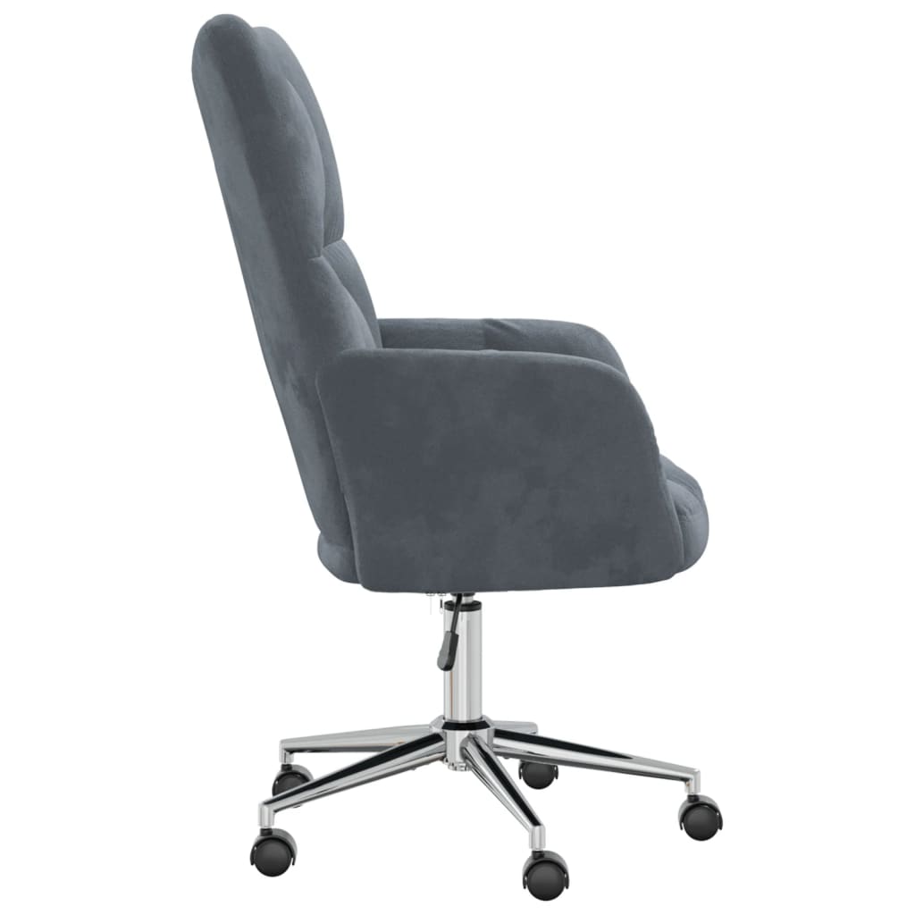 Relaxstoel fluweel donkergrijs Fauteuils & Relaxfauteuils | Creëer jouw Trendy Thuis | Gratis bezorgd & Retour | Trendy.nl