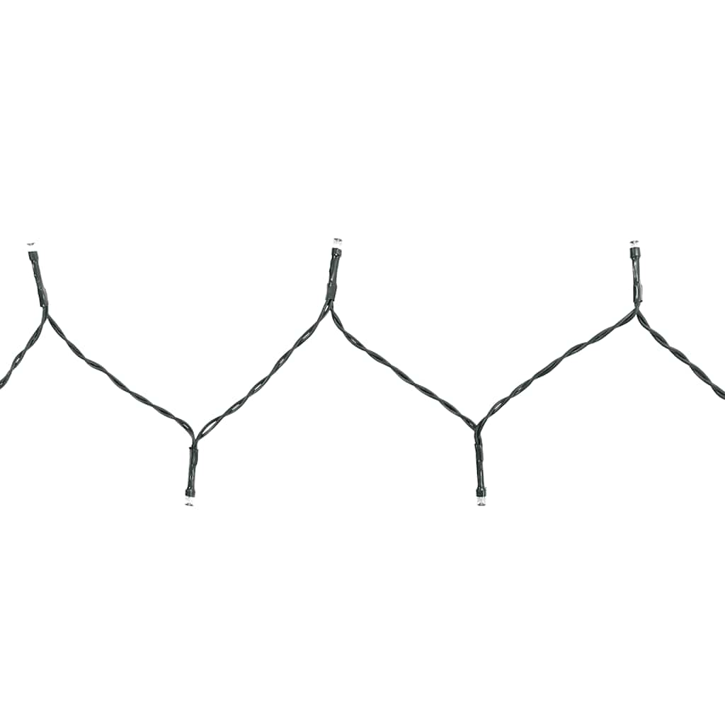 Kerstboomverlichting met 180 LED's koudwit net 180 cm