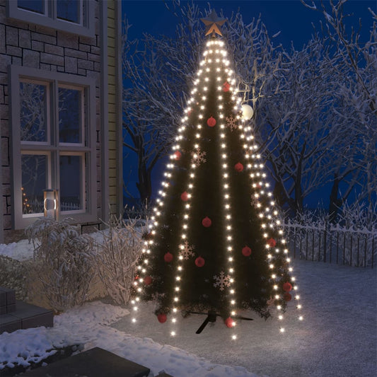 Kerstboomverlichting met 300 LED's koudwit net 300 cm Lichtslangen | Creëer jouw Trendy Thuis | Gratis bezorgd & Retour | Trendy.nl