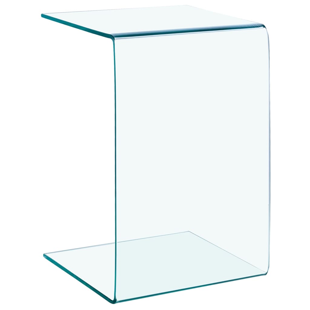 Bijzettafel 40x40x60 cm gehard glas Bijzettafels | Creëer jouw Trendy Thuis | Gratis bezorgd & Retour | Trendy.nl