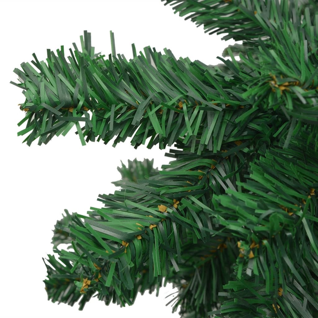 Kunstkerstboom met verlichting en kerstballen L 240 cm groen Kerstbomen | Creëer jouw Trendy Thuis | Gratis bezorgd & Retour | Trendy.nl