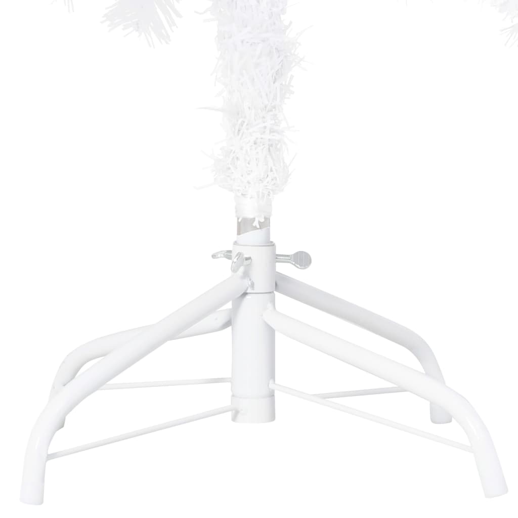 Kunstkerstboom met verlichting en kerstballen 210 cm PVC wit Kerstbomen | Creëer jouw Trendy Thuis | Gratis bezorgd & Retour | Trendy.nl