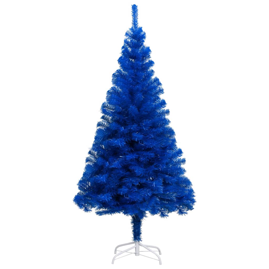 Kunstkerstboom met verlichting en kerstballen 240 cm PVC blauw Kerstbomen | Creëer jouw Trendy Thuis | Gratis bezorgd & Retour | Trendy.nl